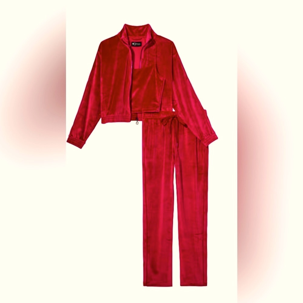 3 Piece Ribbed Velour - Picture 3 of 14